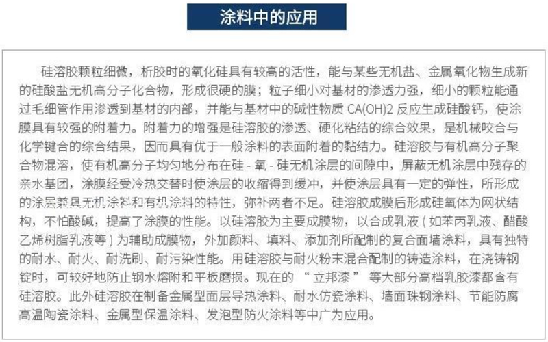 硅溶膠涂料